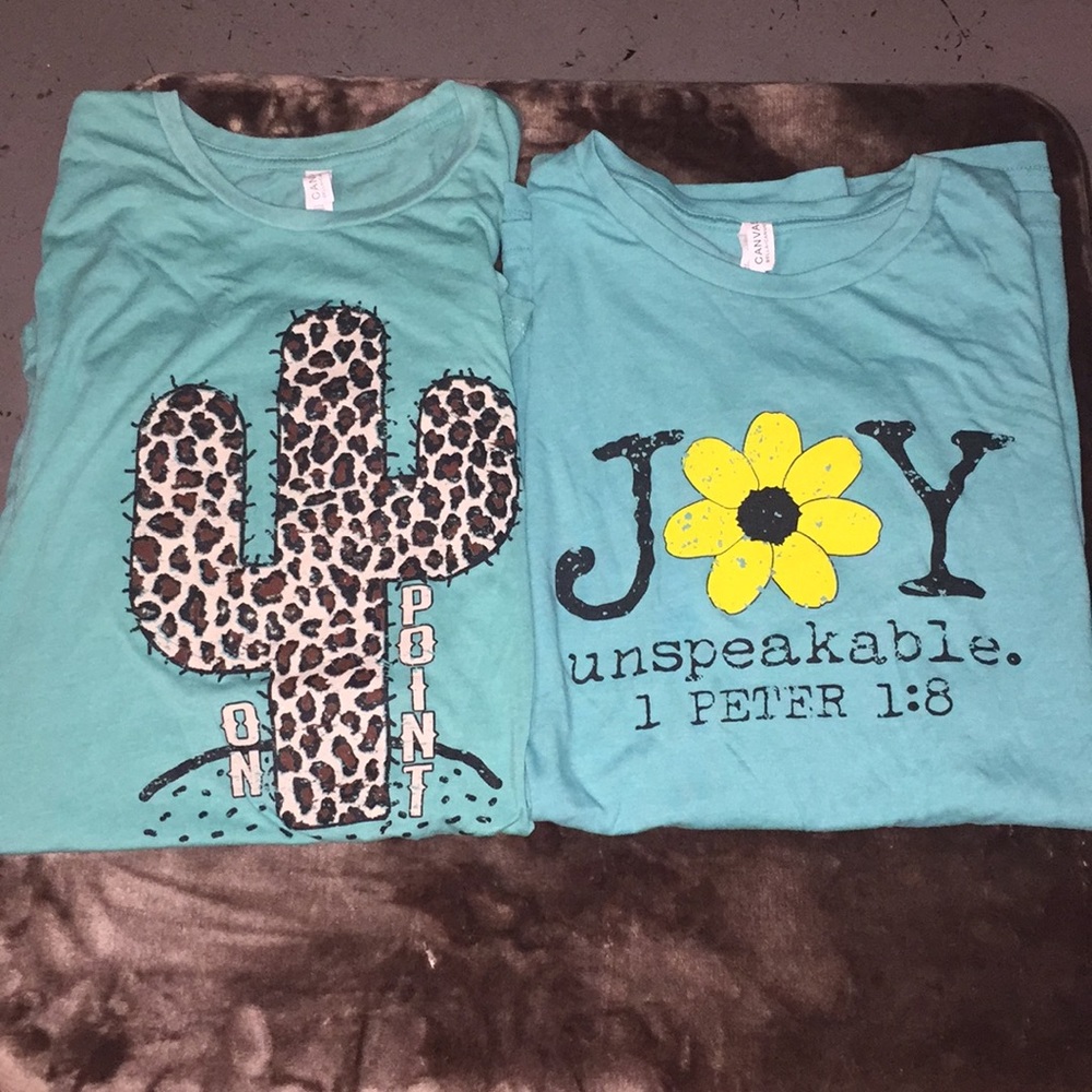 Canvas T-shirts
